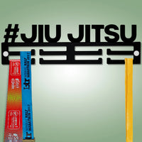 Metal Medal Holder Display - Jiu Jitsu