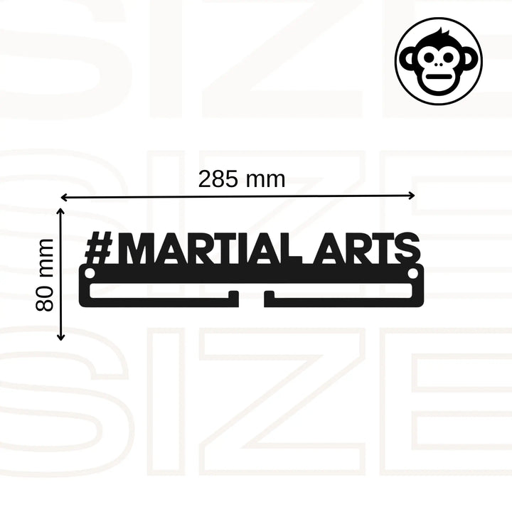 Martial Arts Medal Holder Size