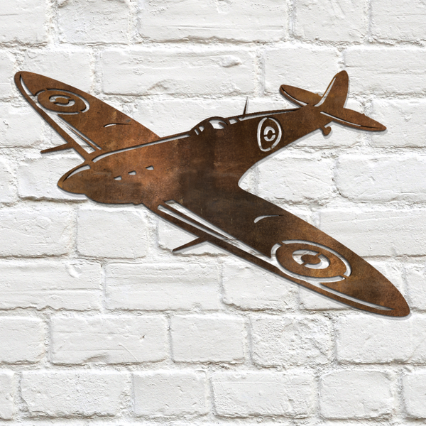 Spitfire-Plane-Wall-Art