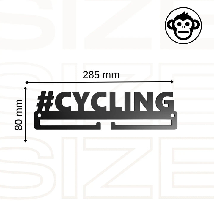 Cycling Medal Holder Size