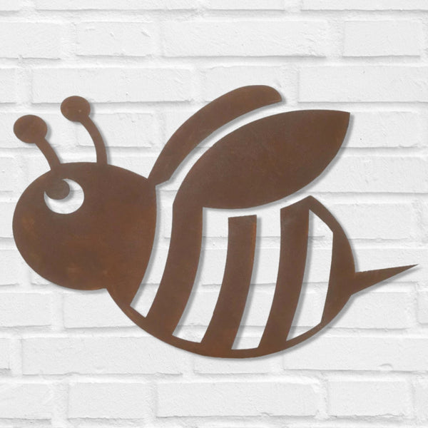Bubble Bee - Rusty Garden Artwork - Buy - Designchimps