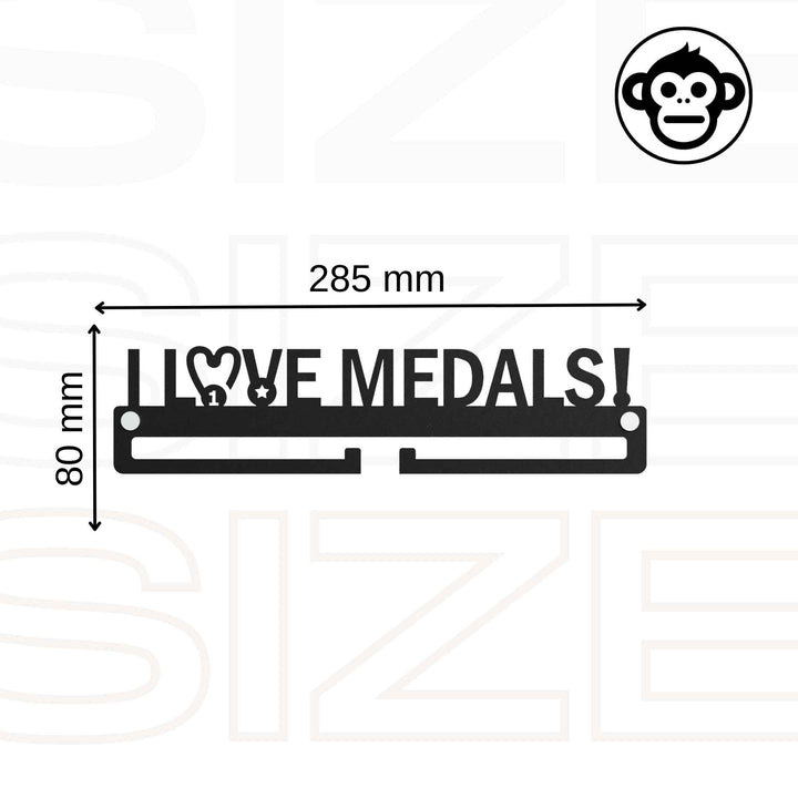 I love Medals - Medal Holder Hanger Display - Buy - Designchimps