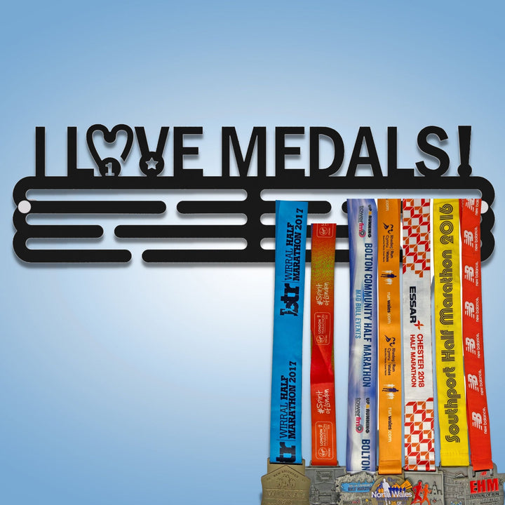 I love Medals - Medal Holder Hanger Display (Large) - Buy - Designchimps